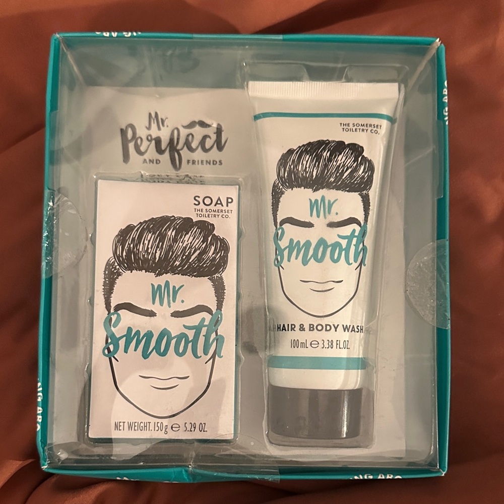 Mr. Perfect and Friends~ Hair & Body Wash and Soap Set